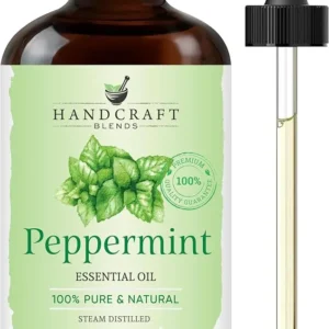 Handcraft Blends Peppermint Essential Oil – Huge 4 Fl Oz